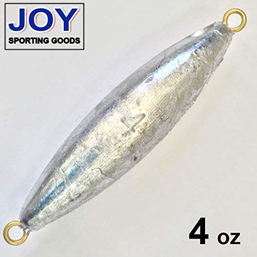 Dolphin Tackle Torpedo 4 oz Fishing Sinker, Lead, Weight