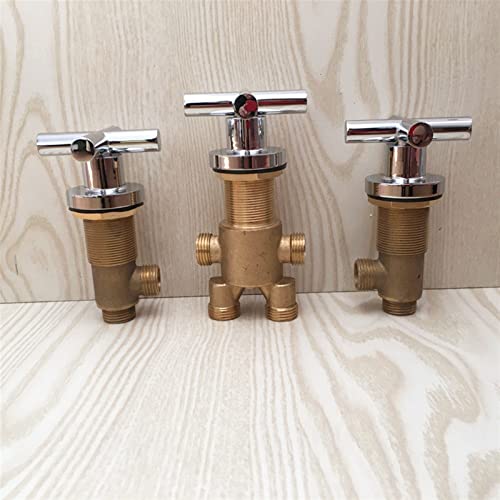 Robinet de baignoire à 5 trous avec mitigeur de douche de bain durable
