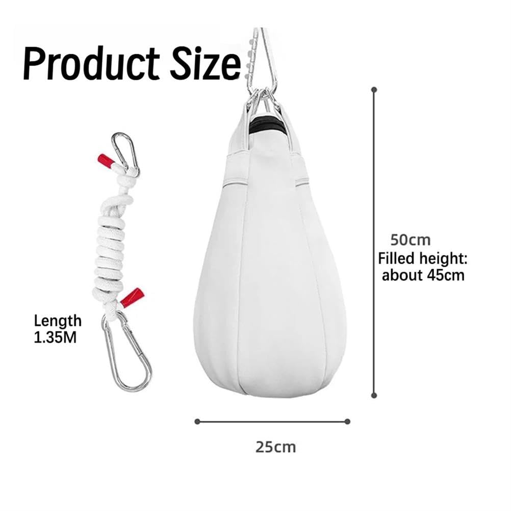 Torba Speed Bag, wisząca piłka w kształcie gruszki do treningu boksu i MMA, montaż na drzwiach lub suficie, sprzęt treningowy do ćwiczeń i ćwiczeń
