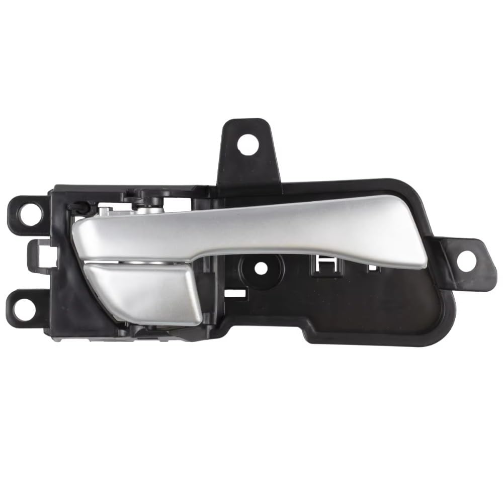 HRTLSS Door Pull Handle Inner Trim for Sonata 2011 2012 2013 2014 82610-3S010 82620-3S010 Car Interior Inside Inner Door Handle Left Right(Silver Right)