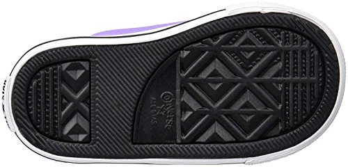 Image of Converse Girls' CTAS OX-K, Frozen Lilac /Eggplant /White, 5 M US Toddler