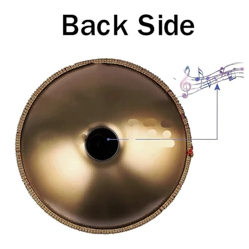 Instrumento Steel Tongue Drum 12 Notas 22 Pulgadas miniatura 5