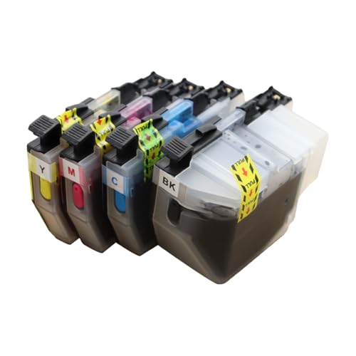 Cartouche encre rechargeable LC492XL haute capacité pour MFC-J3940DW J3540DW