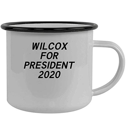Wilcox For President 2020 - Stainless Steel 12Oz Camping Mug, Black