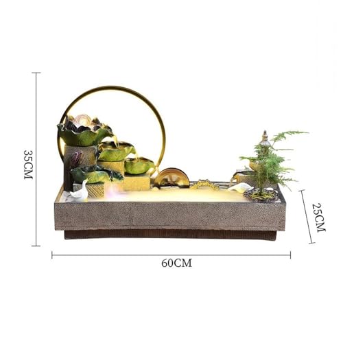 Fontaine à eau de table ornement zen idéal comme cadeau de maison - 3