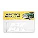 AK Interactive Vinyl Sticker White - Model Building Tools and Accessories # AK9094