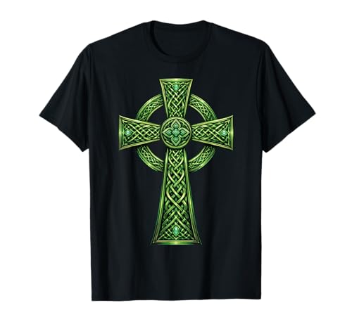 Cruz Celta Cristiana Escocesa Cruz Irlandesa Celta Irlanda Camiseta