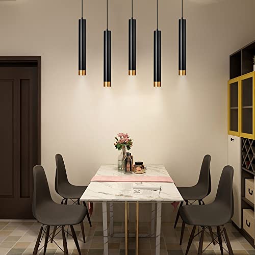Lámparas colgantes de techo LED cilíndricas de aluminio 5