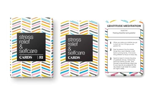 Allura & Arcia 52 Stress Less & Self Care Cards - Mindfulness & Meditation Exercises - Anxiety Relief & Relaxation - Image 5