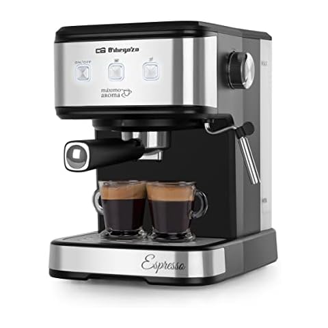 Orbegozo EX 5200 - Cafetera Espresso, 20 bar, Depósito de Agua Extraíble 1,5 L Cover