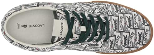 Lacoste Men's Jump Serve Slip on Sneaker, Dk Grn/Gum, 12 | Image 4