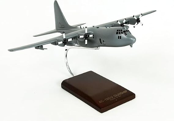 Lockheed AC-130 Spooky Spectra Gunship Air Force Model Scale:1/100