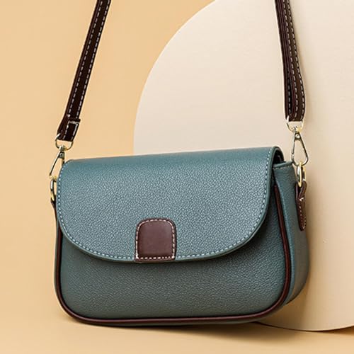 Sac à main multicolore avec finitions soignées en cuir synthétique - 4