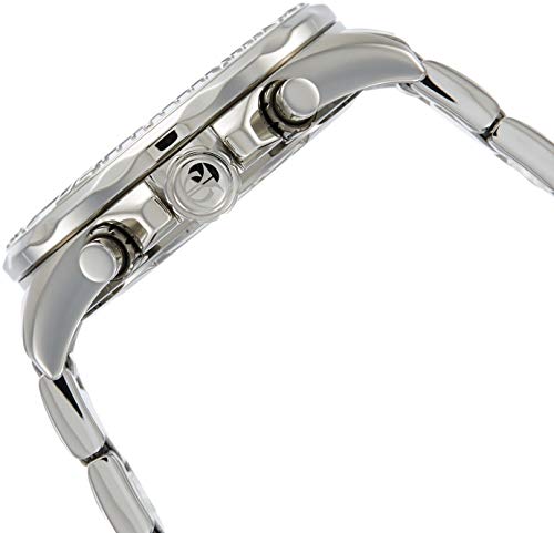 Titan Quartz Chronograph Silver Dial Stainless Steel Strap Watch for Men-NS90087KM01 - Image 3