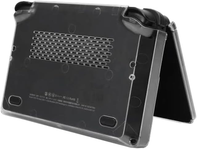 Exclusive Protective case for GPD Win Mini Game Console Skin Cover Protector Shockproof Shell Skin Transparent Protective Cover Sleeve (Transparent Black)