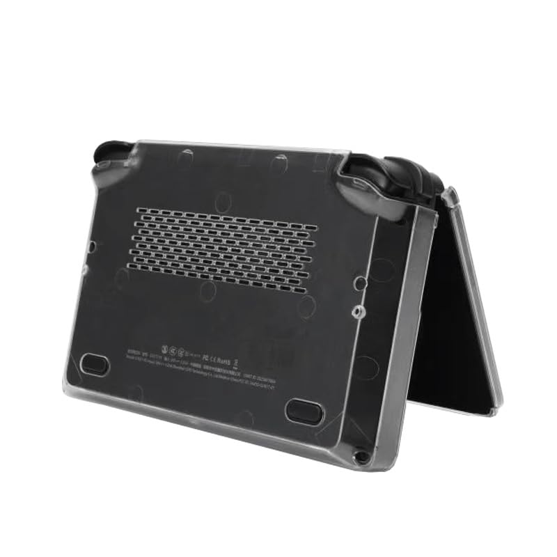 Funda Protectora para GPD Win Min,Funda Protectora Dura para Pantalla táctil Gaming PC Mini Laptop Gamepad,Accesorios para Consola de Juegos portátil (Negro Transparente)