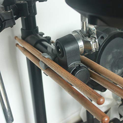 Gunking 4 Pairs Silicone E Drum Stick Holder Clip For Roland V Td Yamaha thumb #4