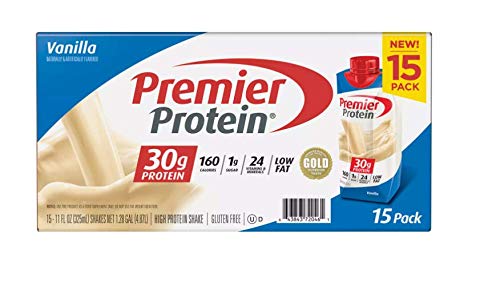 Premier Protein Premier Vanilla High Protein Shake (15 X 11 Fl Ounce )Total Net Wt (165 Fl Ounce ),