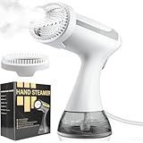 Dampfglätter, 1500 W, tragbar, vertikaler Dampfglätter mit 300 ml Wassertank, schnelle Erwärmung in 20 Sekunden, Reise-Dampfbügeleisen zum Entfernen von Falten der Kleidung