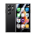 Longben Mini SIM-Free & Unlocked Mobile Phones Android 9, 3.0" Display Smartphone, 1950mAh Battery Phone, 2GB+16GB/1TB, 4G Dual Sim/Face Unlock/GPS/BT4.0, Black
