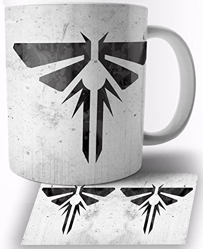 The Last Of Us Fireflies Taza de Ceramica Blanca 325ml Mug