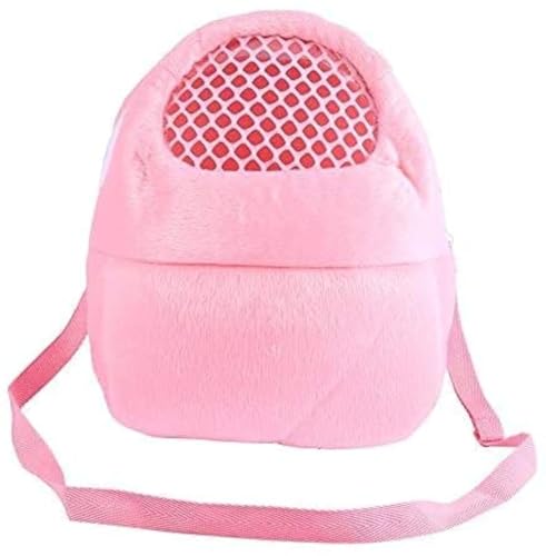 Image of Litewoo Sugar Glider Carrier Travel Bag, Breathable Portable Pouch (Pink)