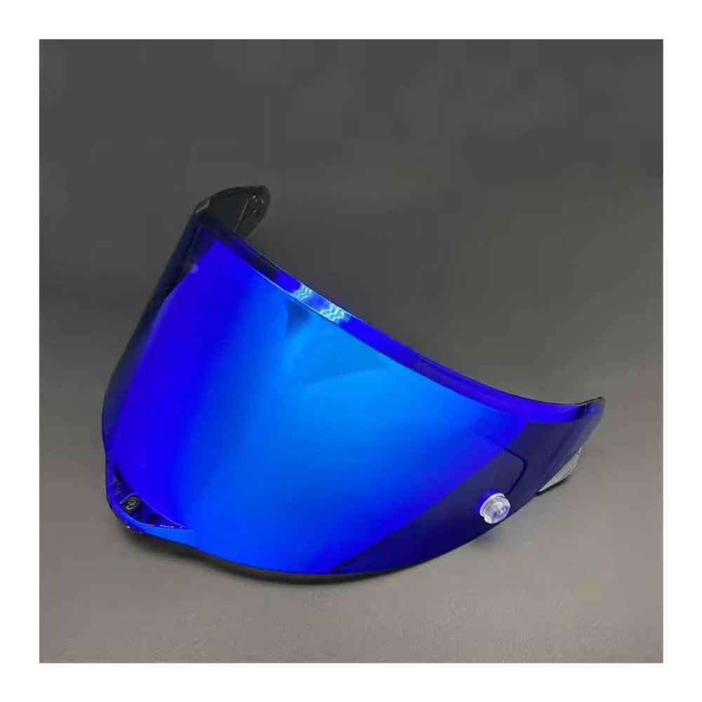 ZJHFDC Motorcycle Helmet Visor for AGV Pista GPR Pista GPRR Corsa R, Windproof Anti Scratch Helmet Visor Replacement Motorcycle Accessories,normal-Gteablue