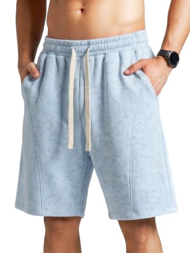 パンツ everyone classic sweat shorts XL Amazon.com: ZUY Men's Baggy Sweat Shorts Cotton Fleece 8