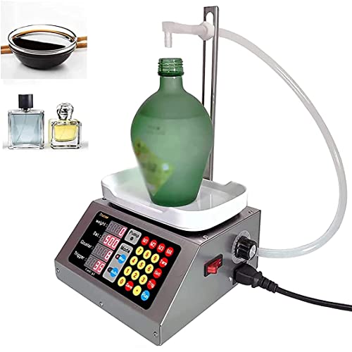 Maszyna do napełniania płynów - automatyczny napełniacz butelek do perfum, oleju, detergentu, szamponu, miodu - elektryczny sprzęt do pompy cyfrowej, pojemność 1-50 ml