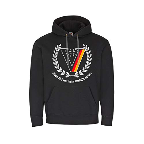 Sweat-shirt à capuche Veteran Eid Copytec XL noir contre le froid des matins