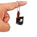 Miniature Gadgets Pocket Knife Collection, Eastern Delights EDC Tiny Multifunction Tool Pendant Decoration (Hatchet)
