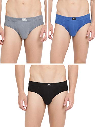 Image of ONN Men's Cotton Brief (Pack of 3) (Colors May Vary)