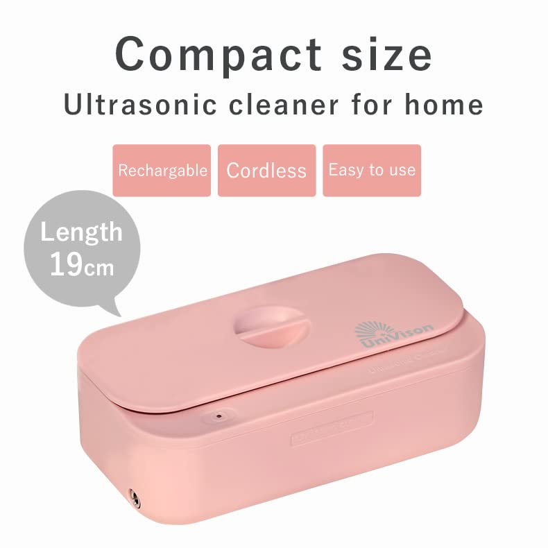 Miniatura 3 de Limpiador ultrasónico para anteojos, anillos, monedas, joyería, reloj con temporizador digital DL240 (Balck)