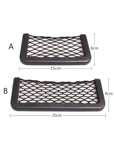 Filet de rangement adhésif à haute élasticité pour habitacle auto - 5