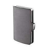 I-CLIP Original Black Soft Touch Urban Grey, Cartera, Billetera, Monedero