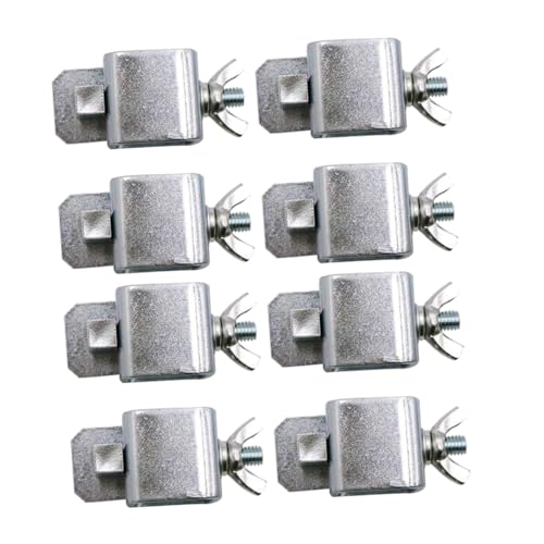 SEWACC Welding Butterfly Clamp Set 8pcs Metal Welding Clip Butt Welding Clamp for Car Truck Panels