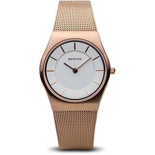 Montre Quartz BERING Femme avec Bracelet Acier Inoxydable Cadran Analogique