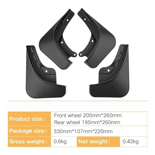 Garde-boue de voiture premium pour Tesla modèle 3 2024 - 3