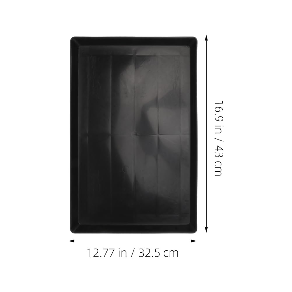 BESPORTBLE 2pcs Replacement Tray For Cages: Plastic Dog Crate Bottom Pan, Rabbit Cage Liner With Flat Base - Image 4