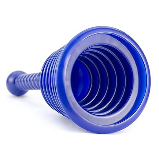 Desatascador tuberías manual para wc, fregadero, ducha, baño o desagües. Desatascador ventosa émbolo pequeño y potente, de Luigi's