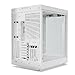 Hyte Y70 Touch Infinite Dual Chamber ATX Mid Tower Modern Aesthetic Case with Integrated 2.5K LCD Touchscreen - Snow White