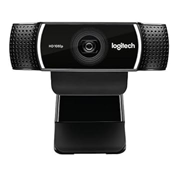 Logitech Webcam 1080p Pro Stream para transmissão e gravação de vídeo HD a 1080p 30FPS