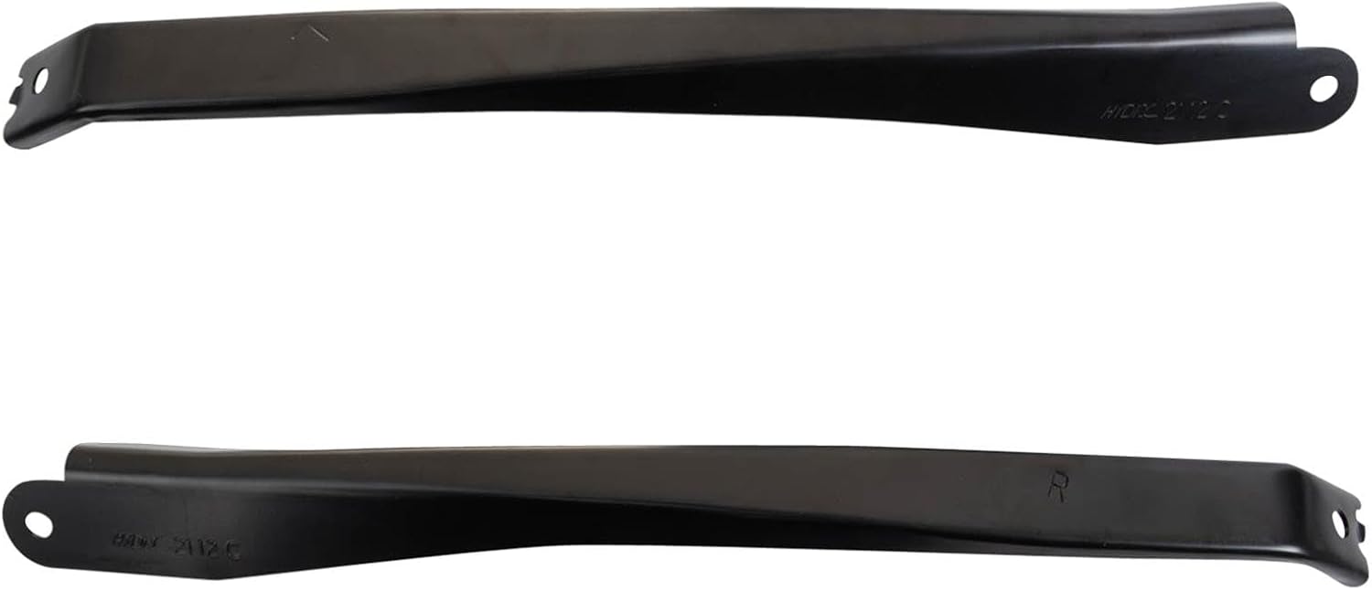 TRQ Front Outer Bumper Bracket Set Compatible with 2005 Ford Excursion 2005-2007 F-250 Super Duty F-350 Super Duty FO1066164 FO1067164