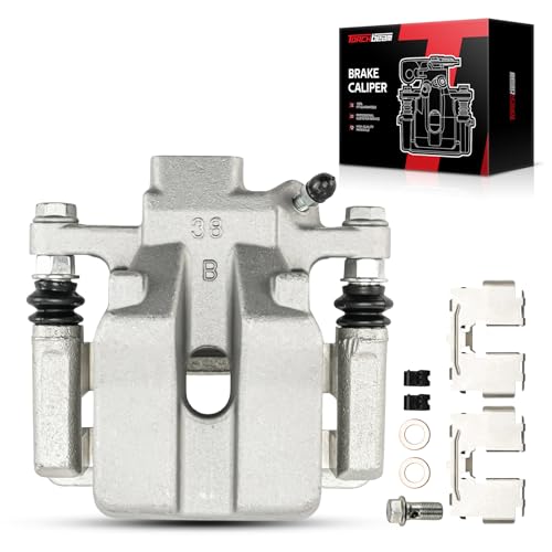 Image of Torchbeam Rear Brake Caliper Right for Toyota Camry 2007-2011, Lexus ES350 2007-2012, Toyota Avalon 2008-2011, Rear Right Caliper Replace # 19B3130 Disc Brake Caliper Assembly with Bracket