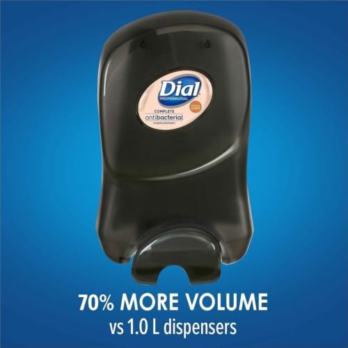 Image of Dial 1700 Henkel Manual Foam Hand Soap Dispenser, Black