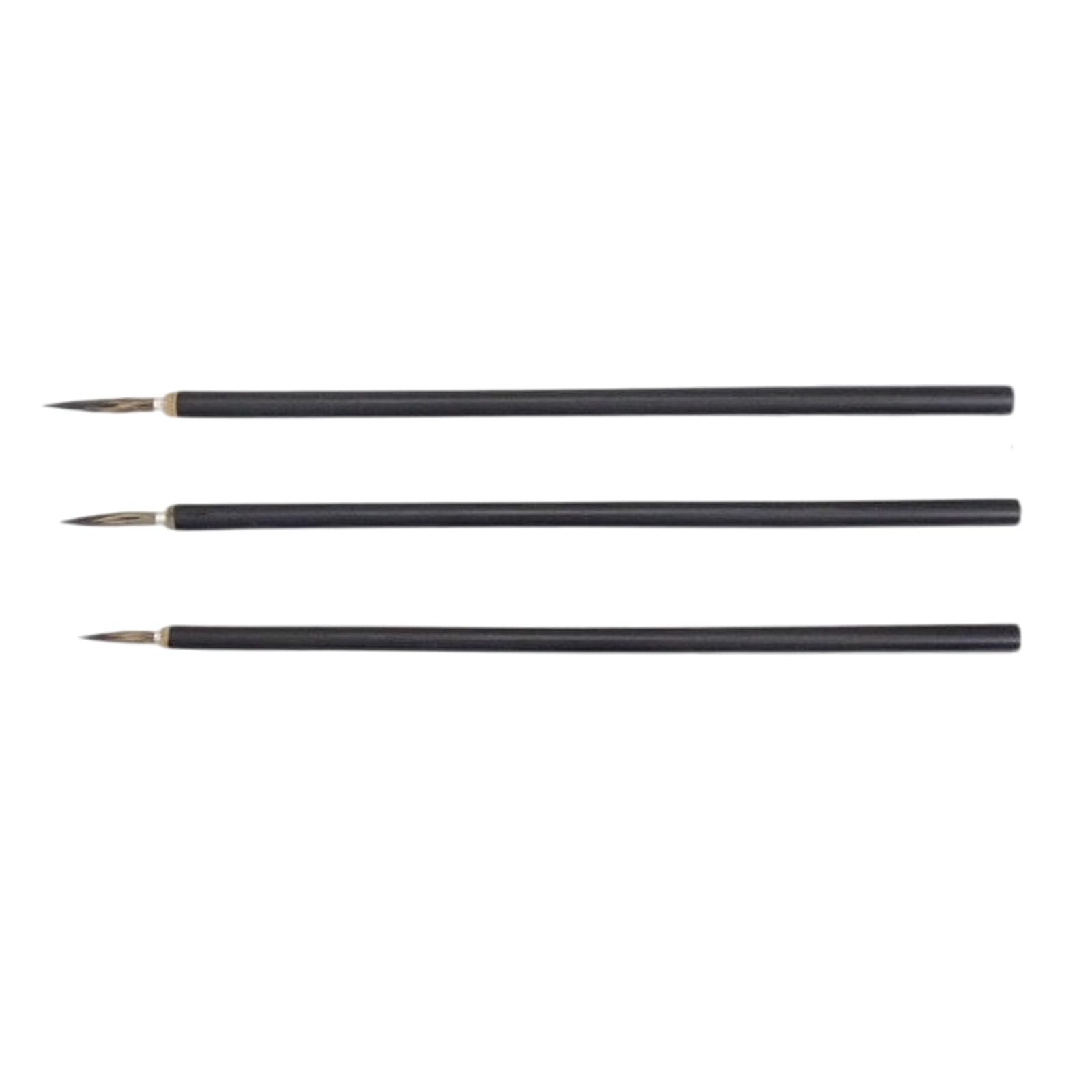 3Pcs Chinese Calligraphy Brush Set for Landscape Painting, Antithetical Couplet Writing & Beginner Art Projects Chinese Painting Detail Brushes
