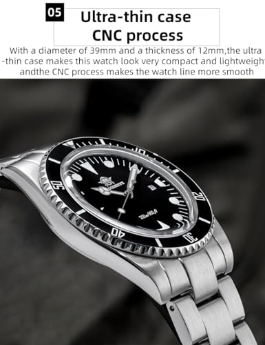 Image of ADDIESDIVE Stainless Steel Pro Diver Watch Analog Quartz Watches AD2068 Luxury Wristwatch 39mm Ceramic Bezel BGW9 Luminous Watches K1 Glass Bubble Mirror Watch