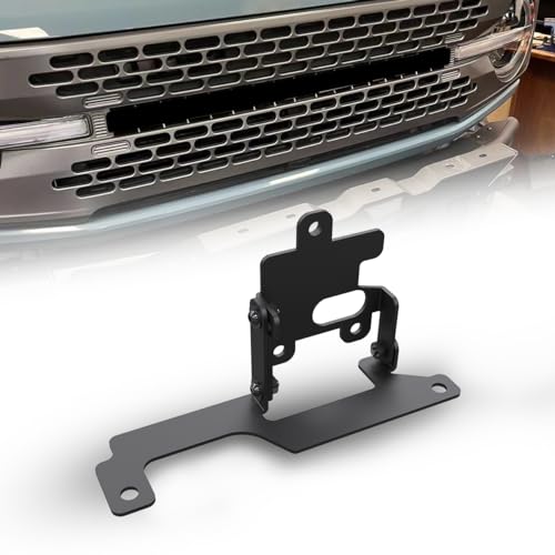 I1MOTOR Bronco Acc Module Relocation Bracket for 2021 2022 2023 2024 2025 Ford Bronco[ Excluding Bronco Sport Model], Ford Bronco Adaptive Cruise Control Relocation Bracket Kits