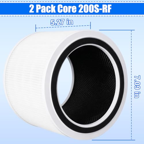 Filtres Core 200S-RF HEPA pour purificateur LEVOIT Core 200S - 5