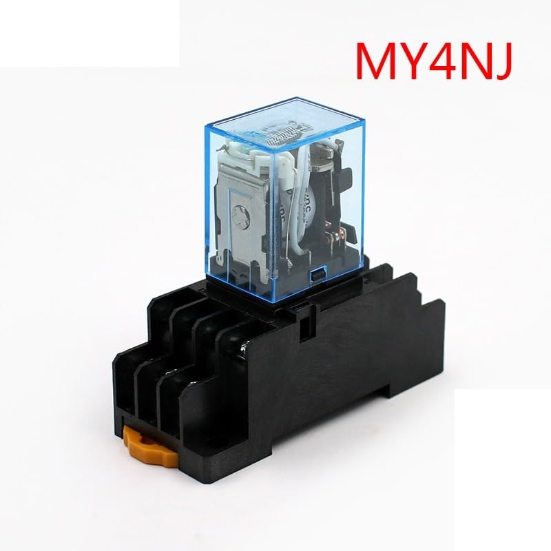 Mini-relais électromagnétique MY4NJ haute conductivité avec socle de fixation PYF14A - 2